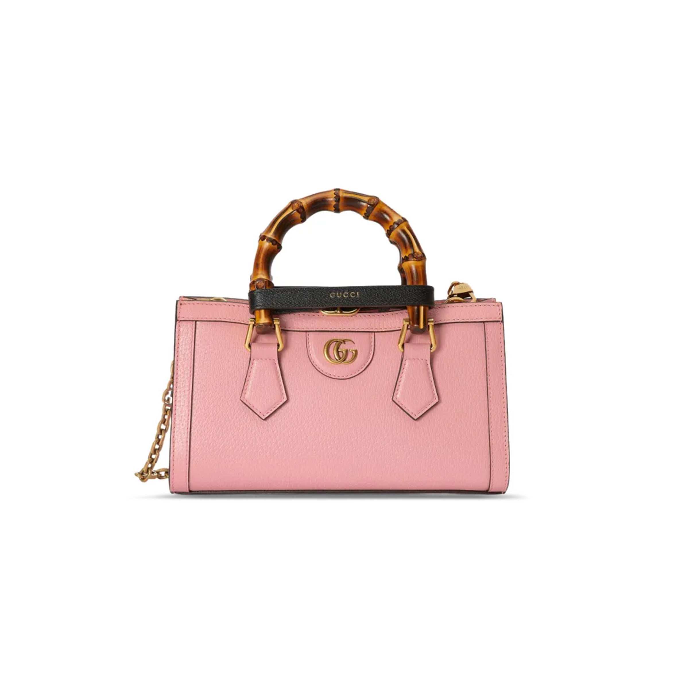 G*u*i diana bamboo small shoulder bag 735153 (27*15.5*11cm)